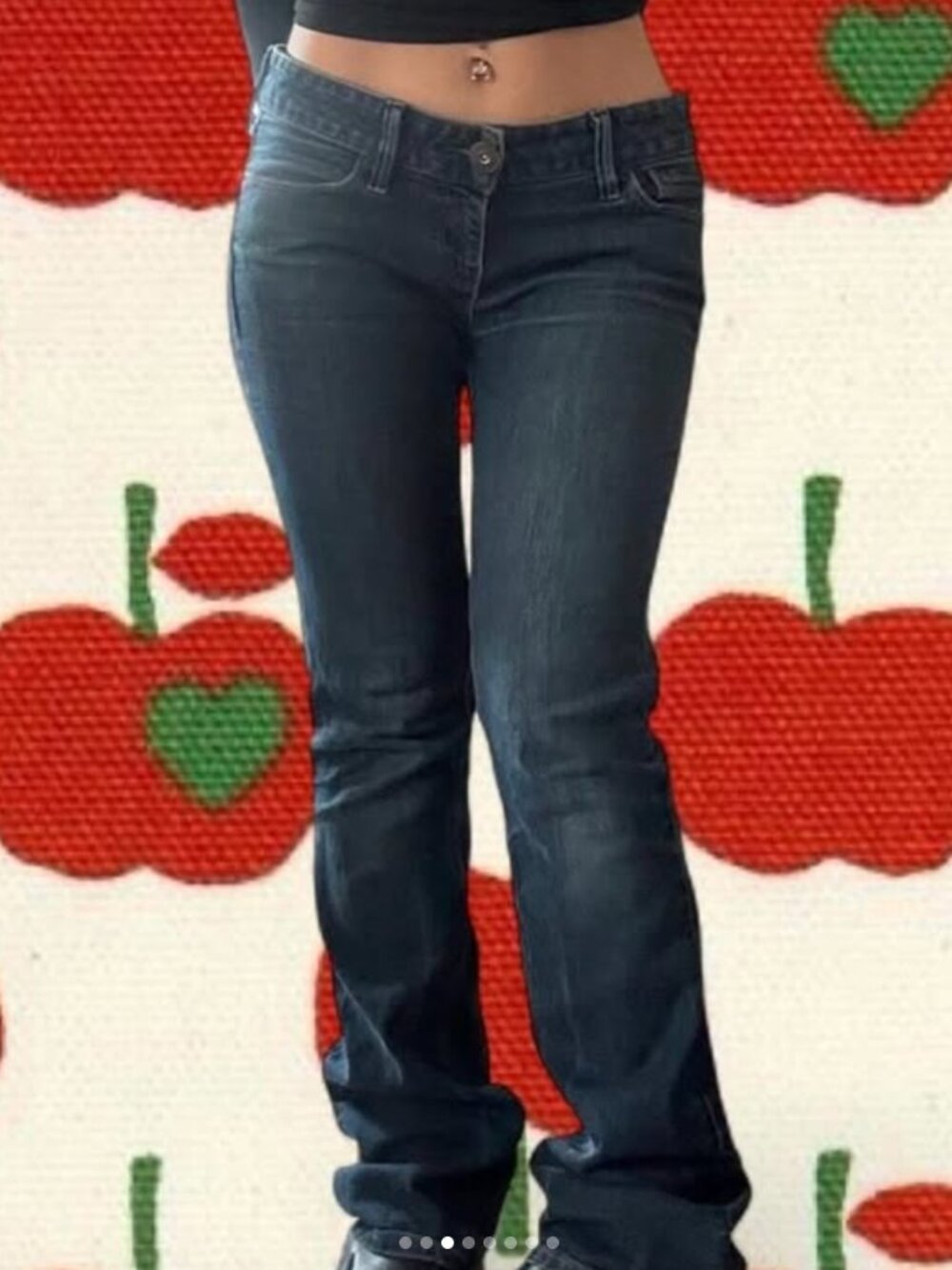 Guess Medium Rise Bootcut Denim Jeans, Size 28, Sarah Fit